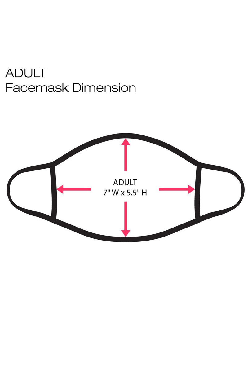 3d Sequin Fashion Graphic Printed Face Mask Unisex Adult Smile Sparker