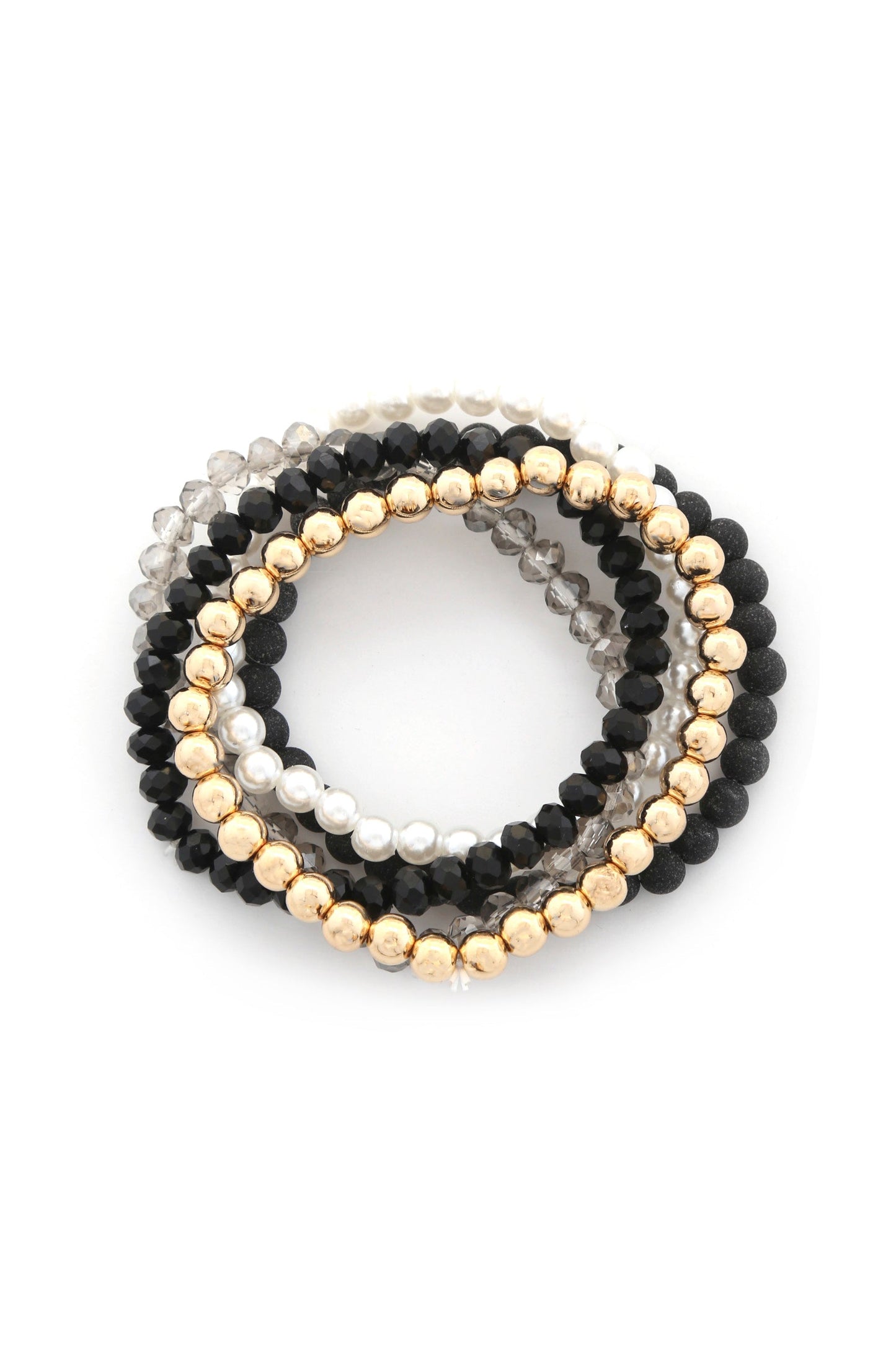 Beaded Bracelet Set Smile Sparker