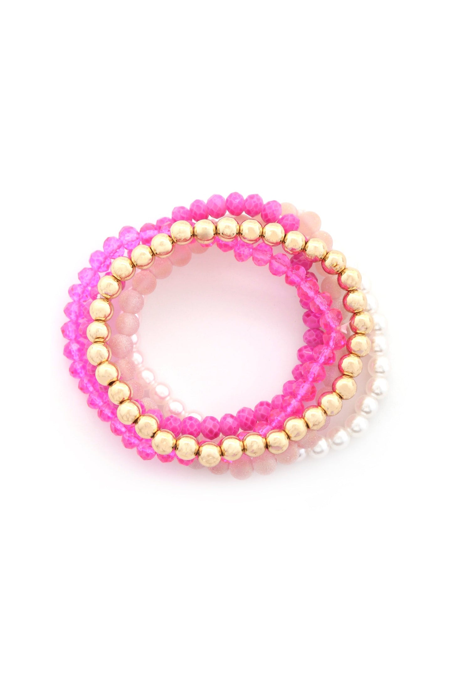 Beaded Bracelet Set Smile Sparker