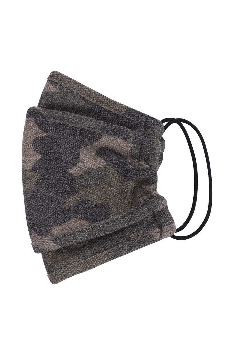 Camouflage 3d Reusable Face Mask Smile Sparker