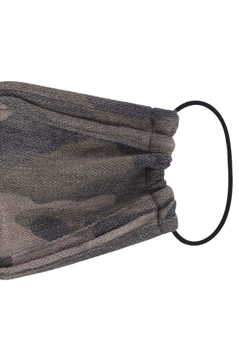 Camouflage 3d Reusable Face Mask Smile Sparker