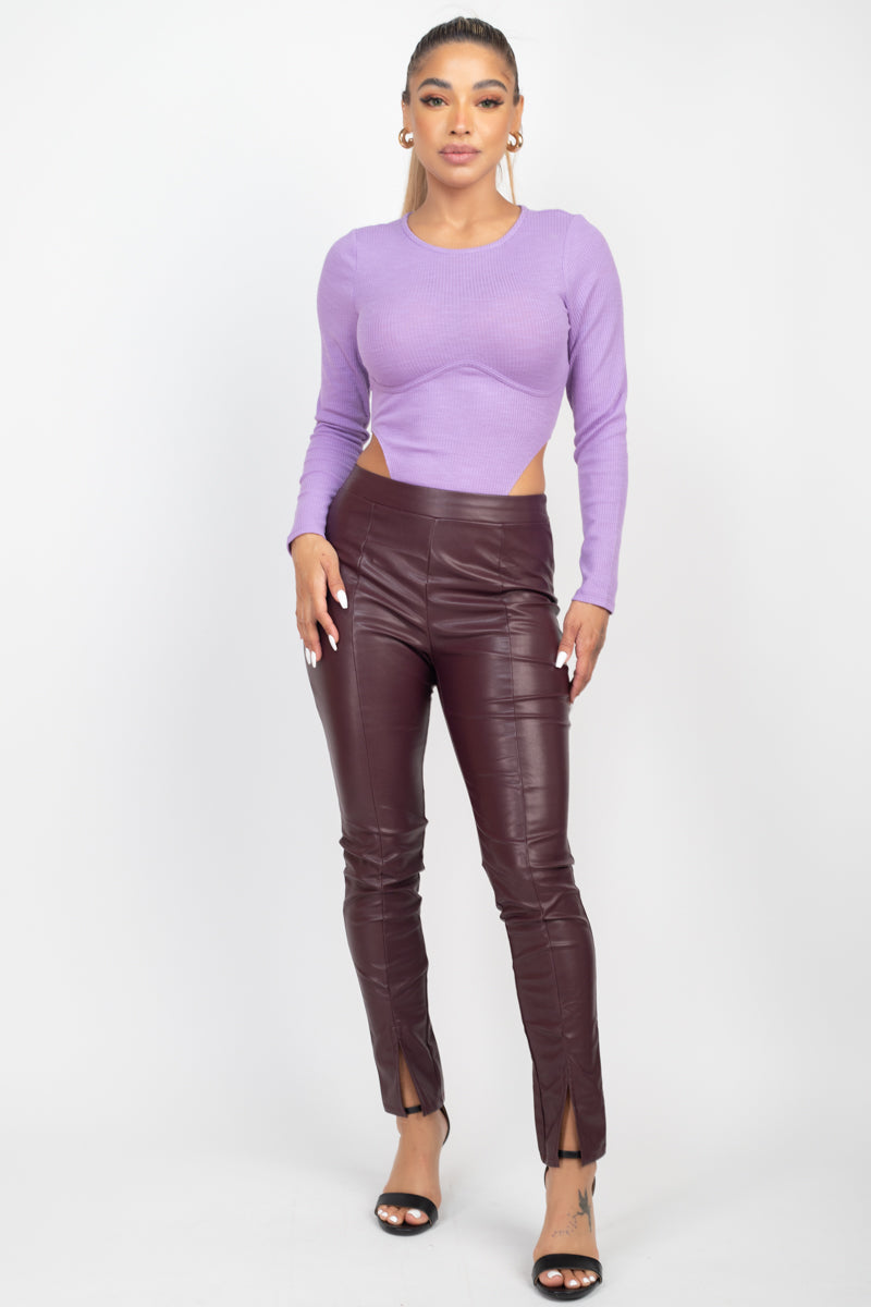 High Leg Underwire Bodysuit Smile Sparker
