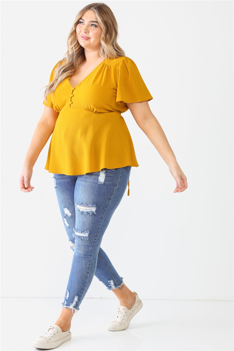 Plus Tie Detail Flare Top Smile Sparker