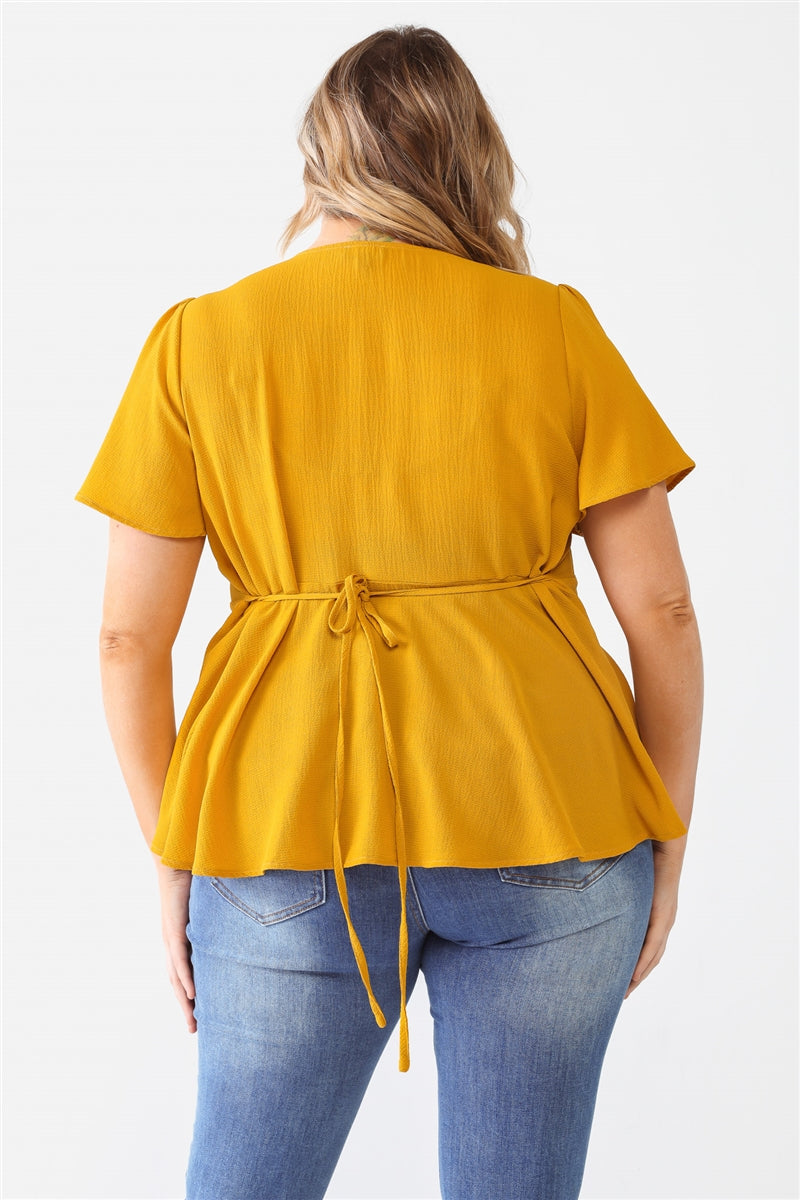 Plus Tie Detail Flare Top Smile Sparker