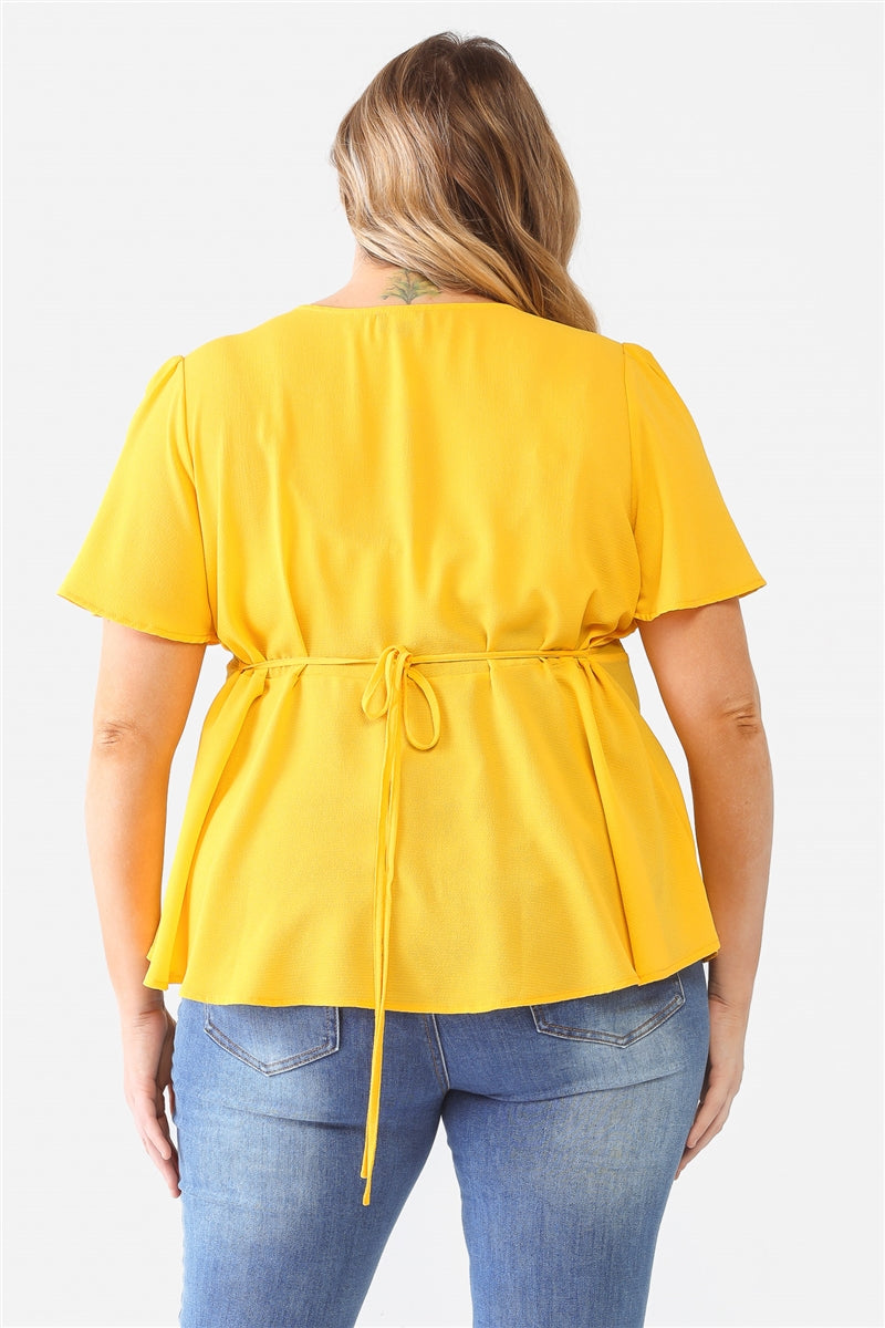 Plus Tie Detail Flare Top Smile Sparker