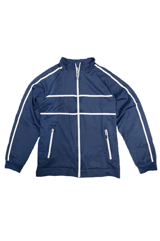 TAPE STRIPE TRACK JACKET Smile Sparker