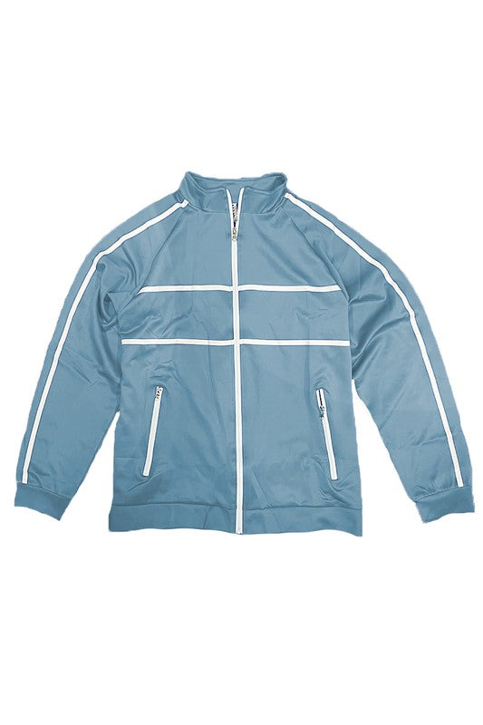 TAPE STRIPE TRACK JACKET Smile Sparker