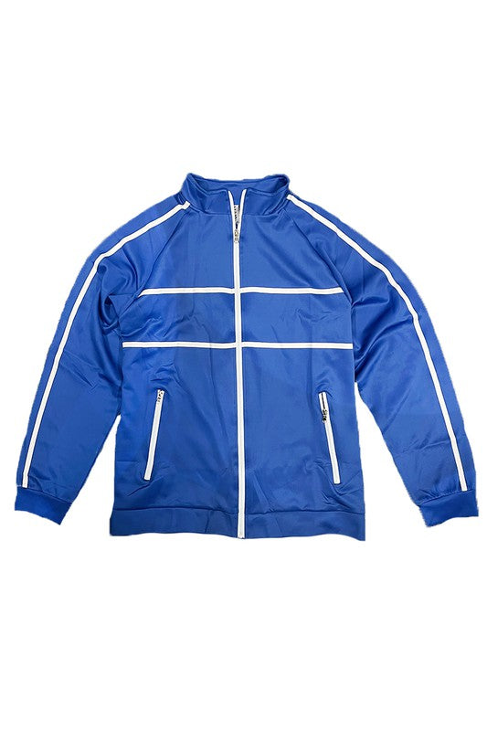 TAPE STRIPE TRACK JACKET Smile Sparker