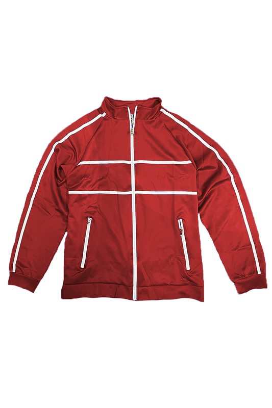 TAPE STRIPE TRACK JACKET Smile Sparker