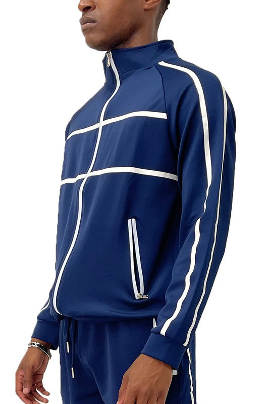 TAPE STRIPE TRACK JACKET Smile Sparker