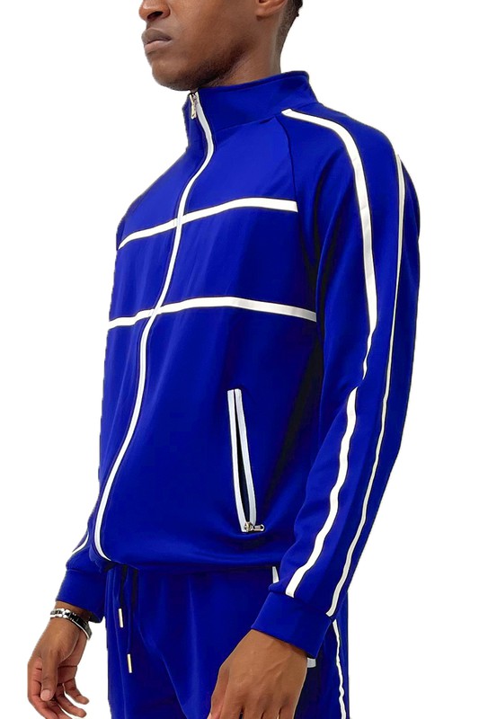TAPE STRIPE TRACK JACKET Smile Sparker