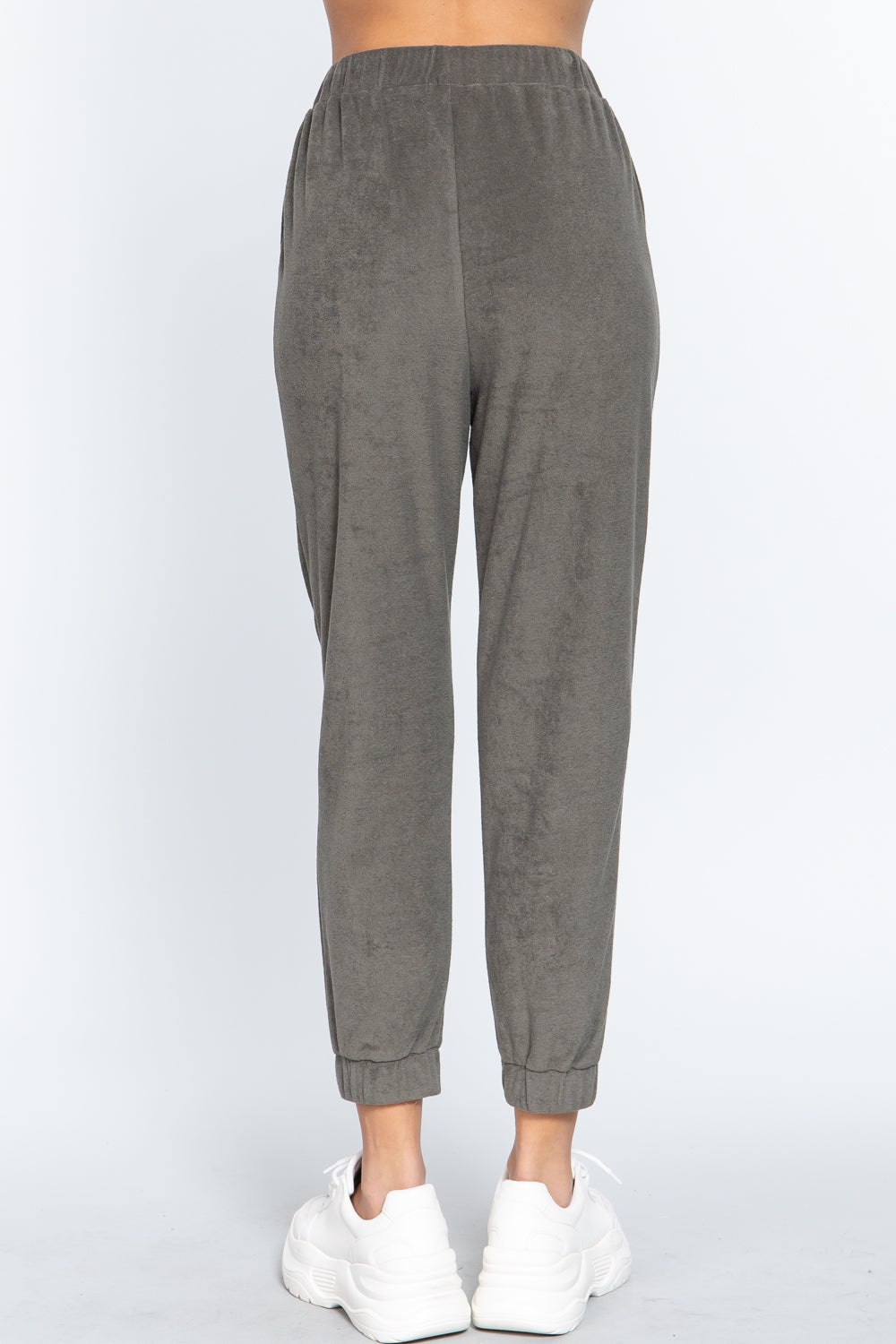 Terry Towelling Long Jogger Pants Smile Sparker