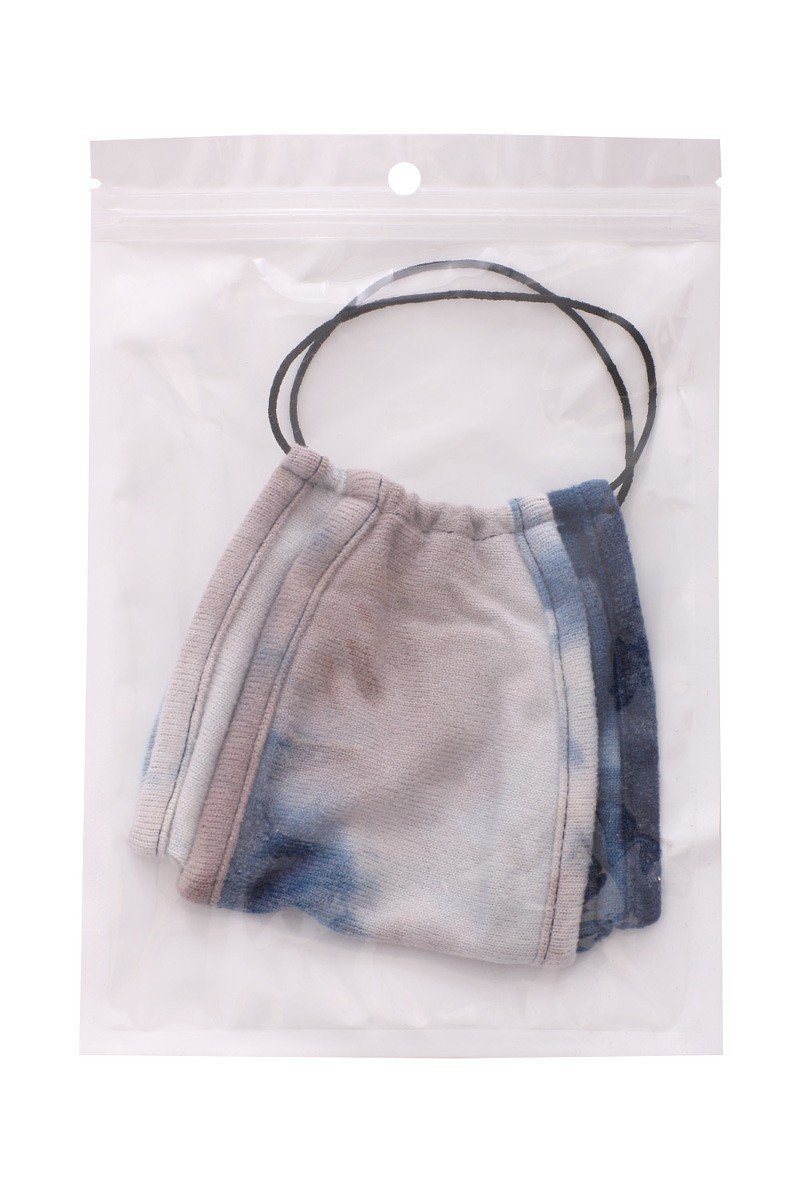 Tie Dye Trifold Reusable Face Mask Smile Sparker
