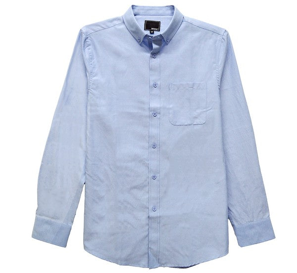 Weiv Men's Casual Long Sleeve Shirts Smile Sparker