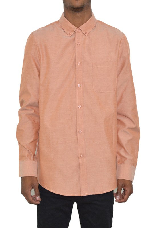 Weiv Men's Casual Long Sleeve Shirts Smile Sparker