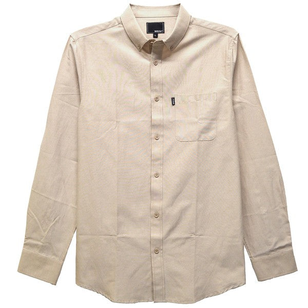 Weiv Men's Casual Long Sleeve Shirts Smile Sparker