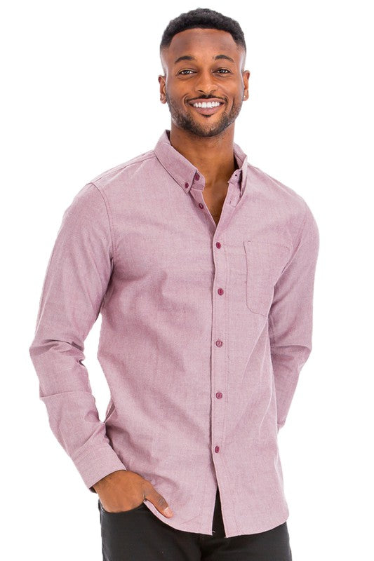 Weiv Men's Casual Long Sleeve Shirts Smile Sparker