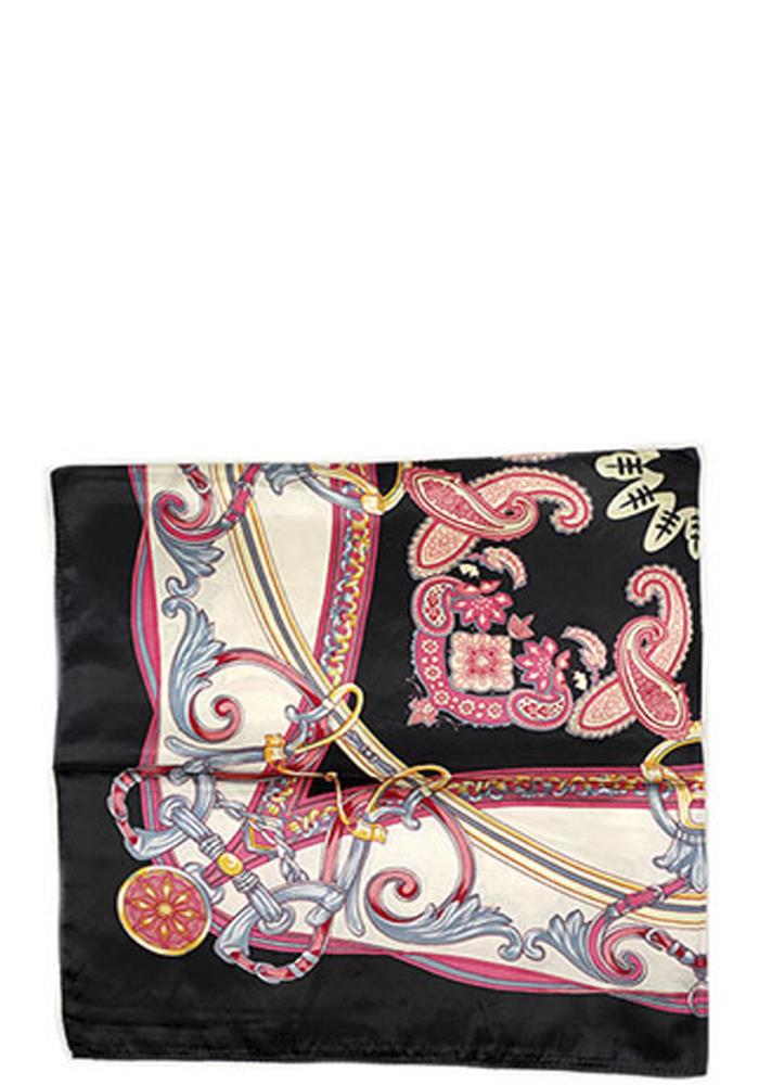 Fashion Multi Pattern Silky Neck Scarf Smile Sparker
