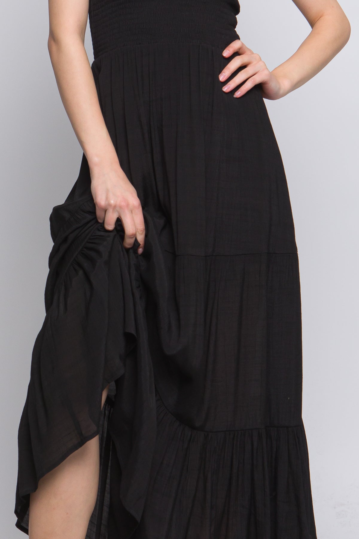 Strapless Maxi Dress Smile Sparker
