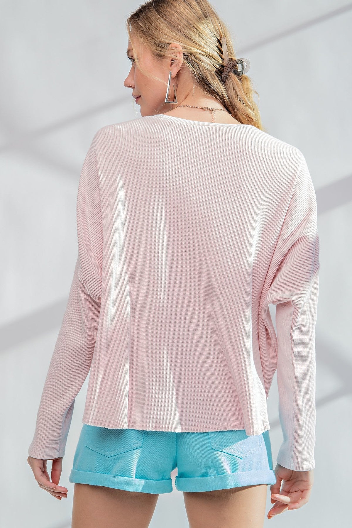 Washed Thermal Top Smile Sparker