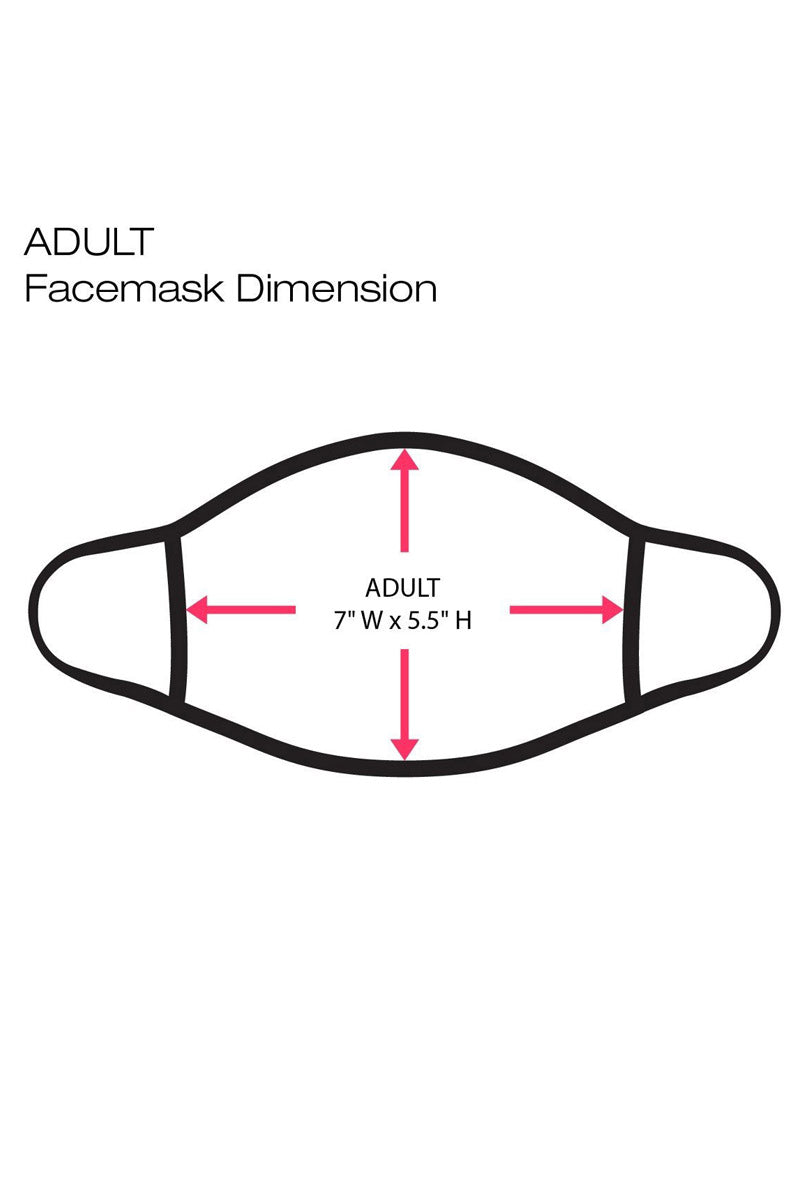 3d Sequin Fashion Graphic Printed Face Mask Unisex Adult Smile Sparker