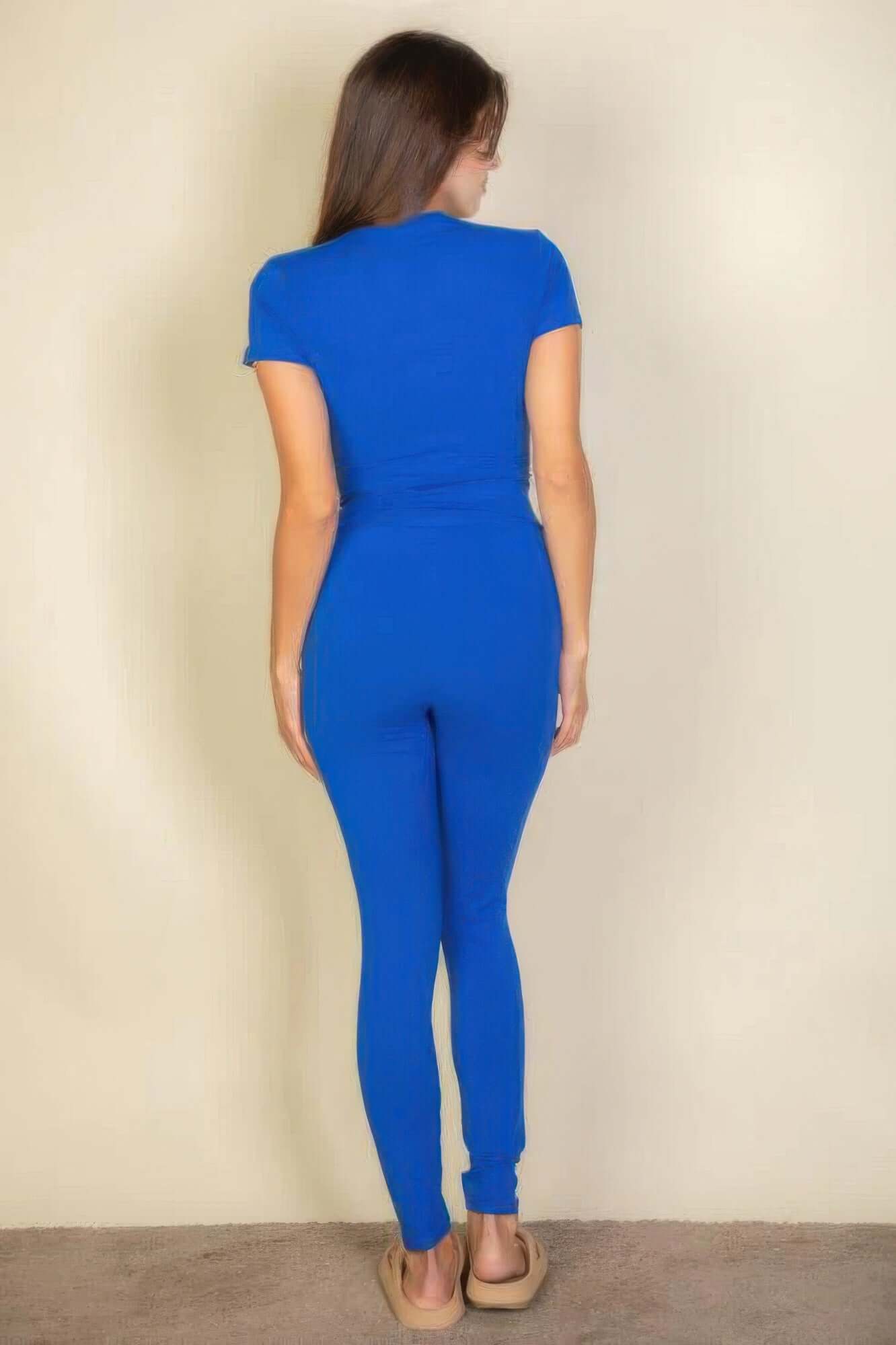 Ophira Women Solid Leggings 4 Way Stretch Comfort All Day - Smile Sparker