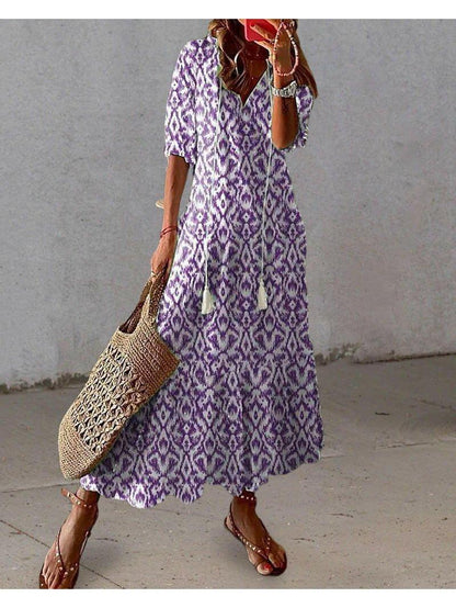 Ella | Flattering Bohemian Summer Maxi Dress 2