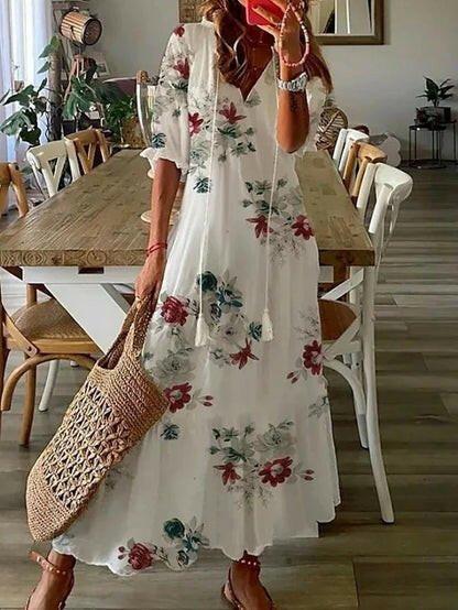 Ella | Flattering Bohemian Summer Maxi Dress 5