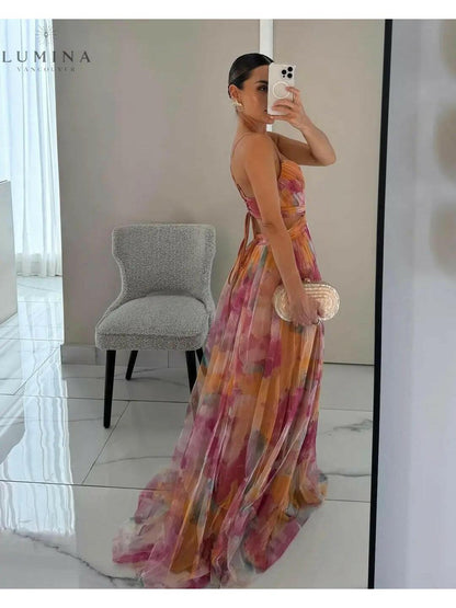 Mia | Elegant Floral Maxi Dress for Wedding Guests 3