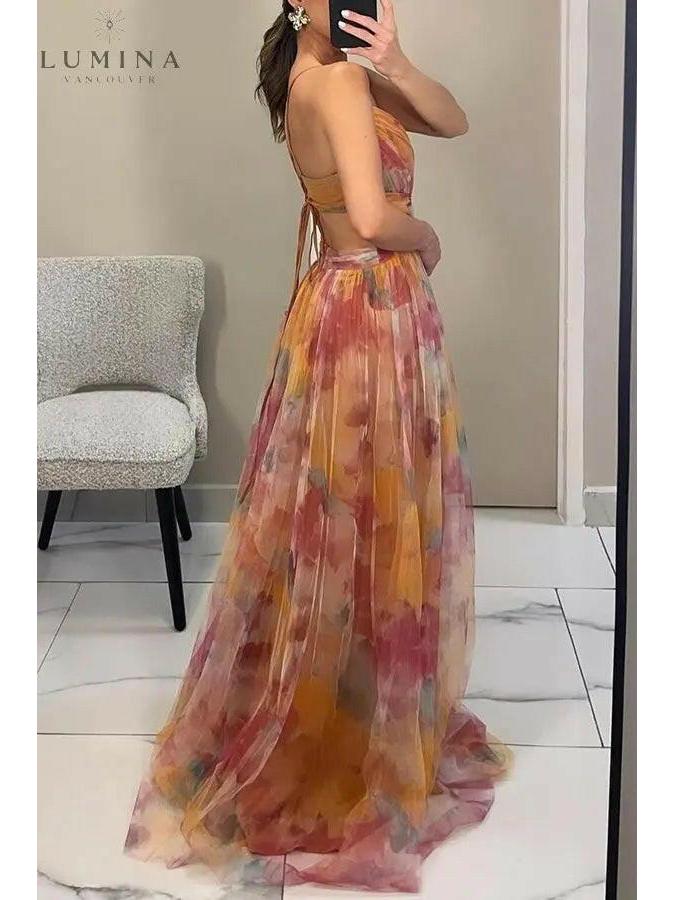 Mia | Elegant Floral Maxi Dress for Wedding Guests 5