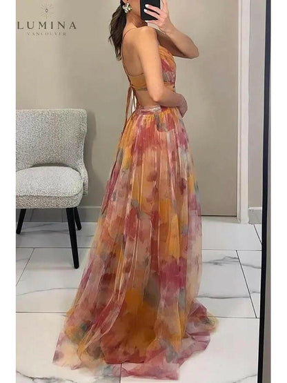 Mia | Elegant Floral Maxi Dress for Wedding Guests 5