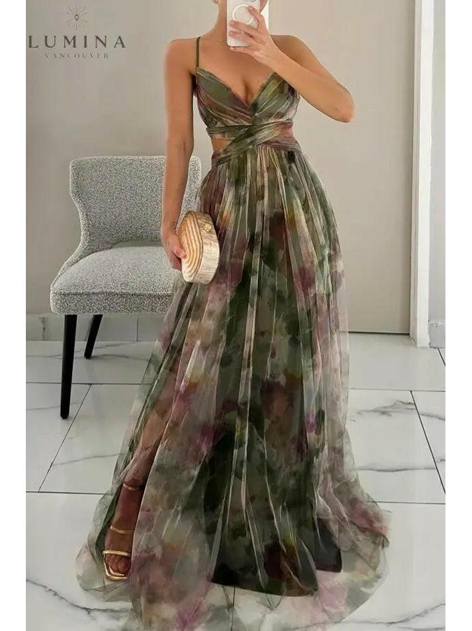 Mia | Elegant Floral Maxi Dress for Wedding Guests 7
