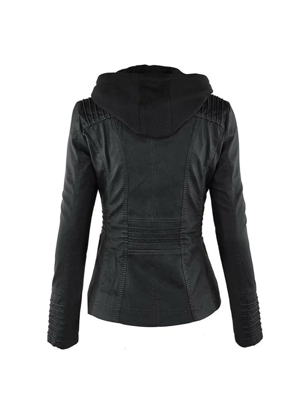 Mia | Elegant Waterproof Women's Leather Jacket for All Seasons 6