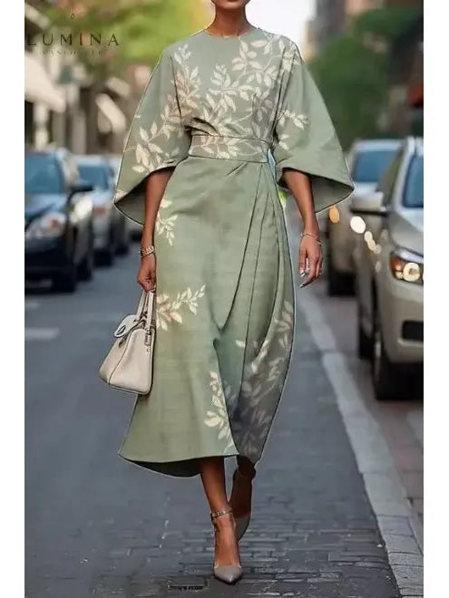 Sophie | Elegant Floral Summer Dress for Wedding Guests 1