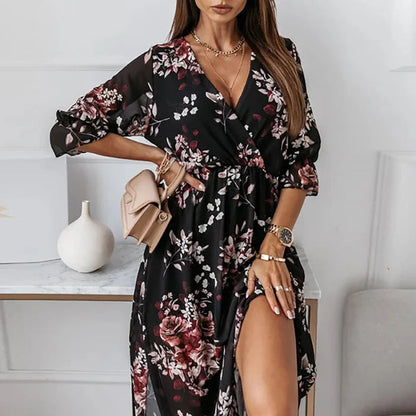 Sophie | Elegant Floral Summer Dress for Wedding Guests 4