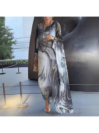 Sophie | Elegant Flowing Chiffon Maxi Dress for Formal Occasions 5