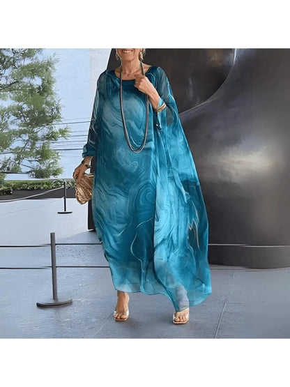 Sophie | Elegant Flowing Chiffon Maxi Dress for Formal Occasions 7