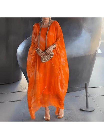 Sophie | Elegant Flowing Chiffon Maxi Dress for Formal Occasions 8