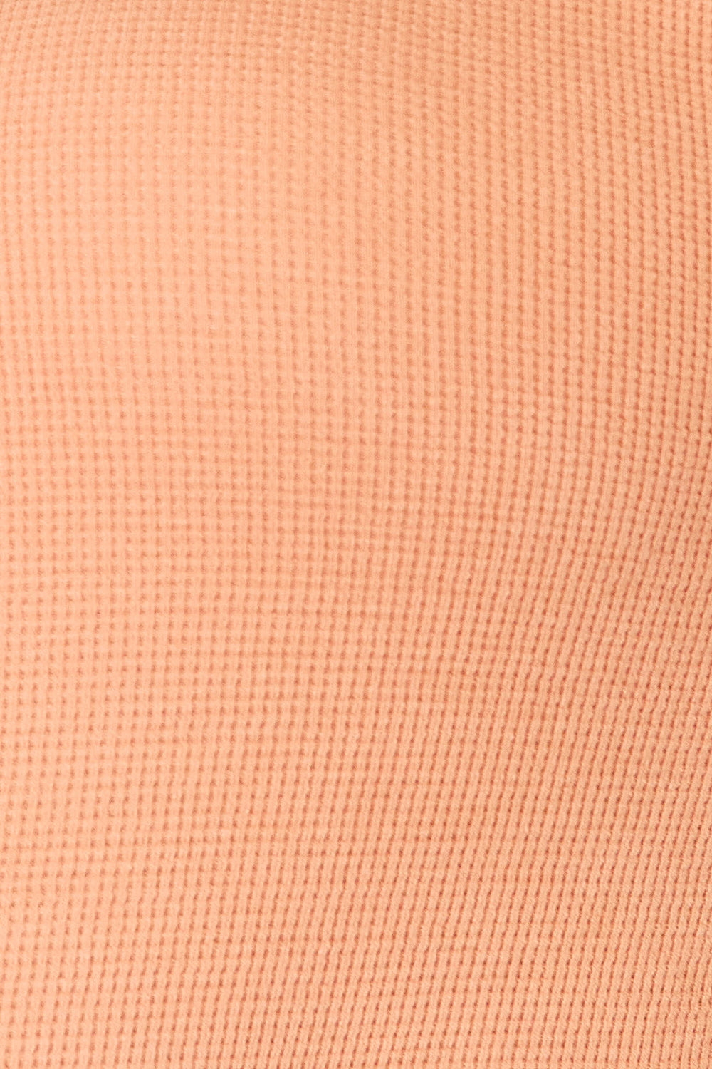 Basic Bae Half Button Long Sleeve Top - TOPS - Caramel