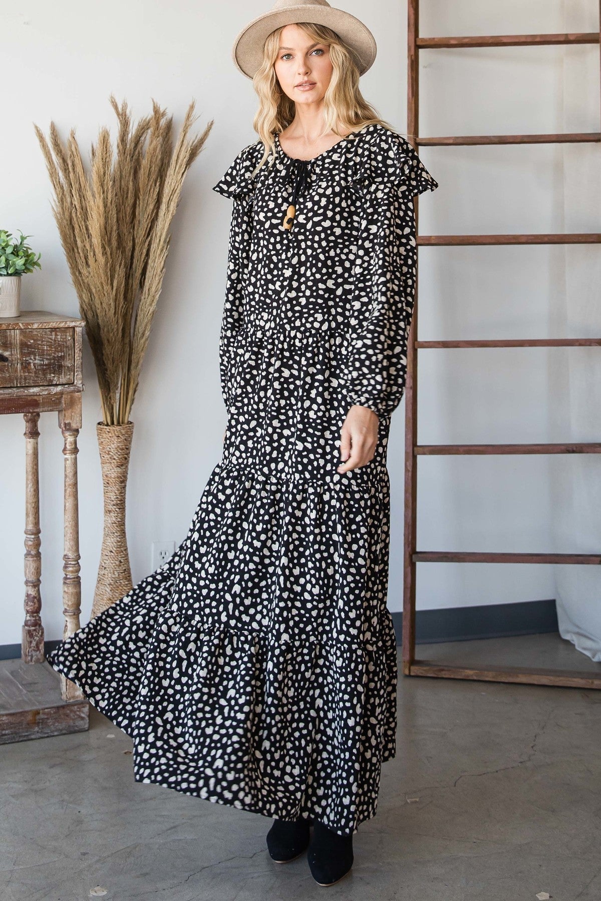 Bohemian Maxi Dress Smile Sparker