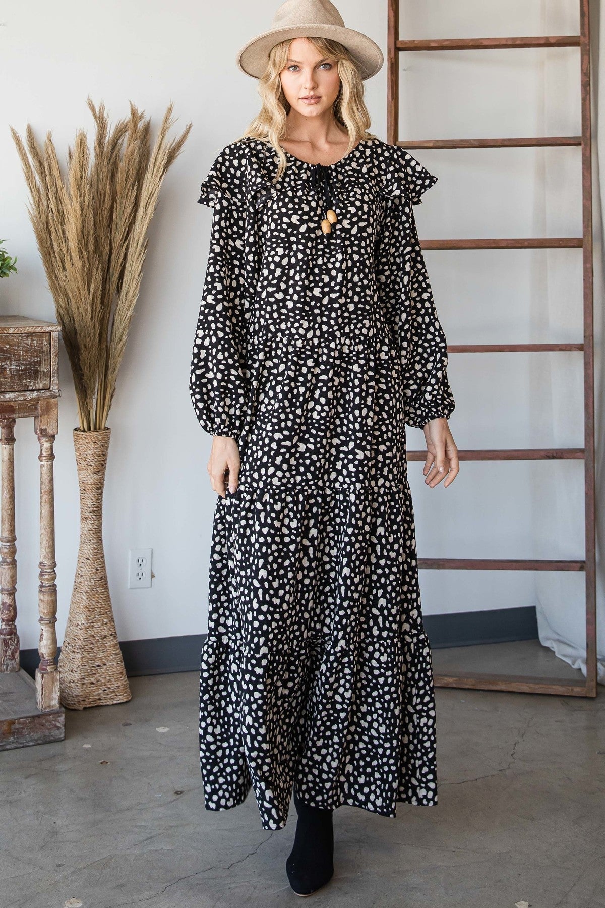 Bohemian Maxi Dress Smile Sparker