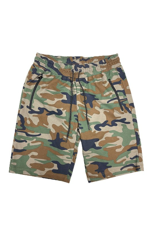 COTTON BLEND LOUNGE SWEAT SHORTS Smile Sparker