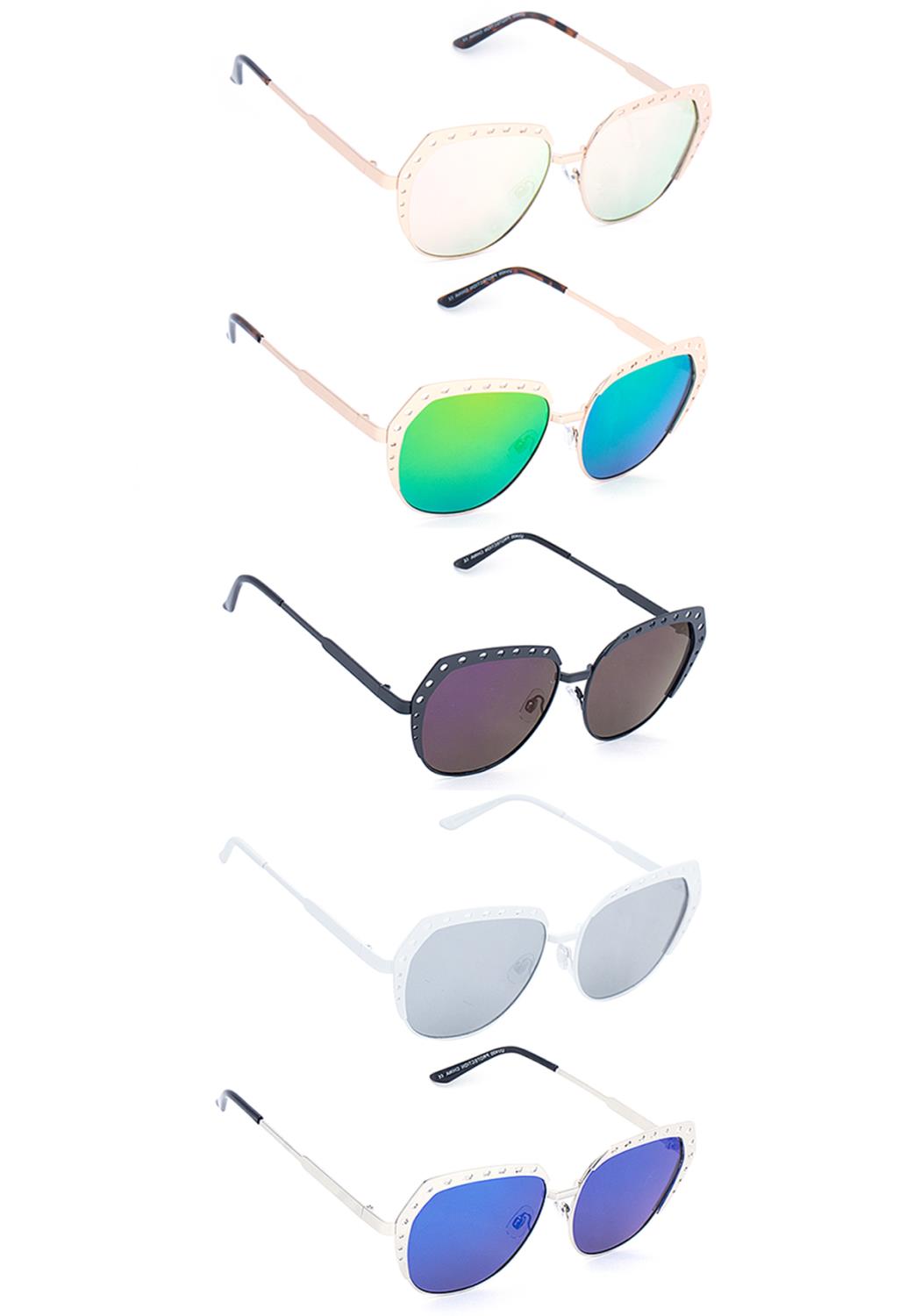 Fashion Round Sunglasses Smile Sparker