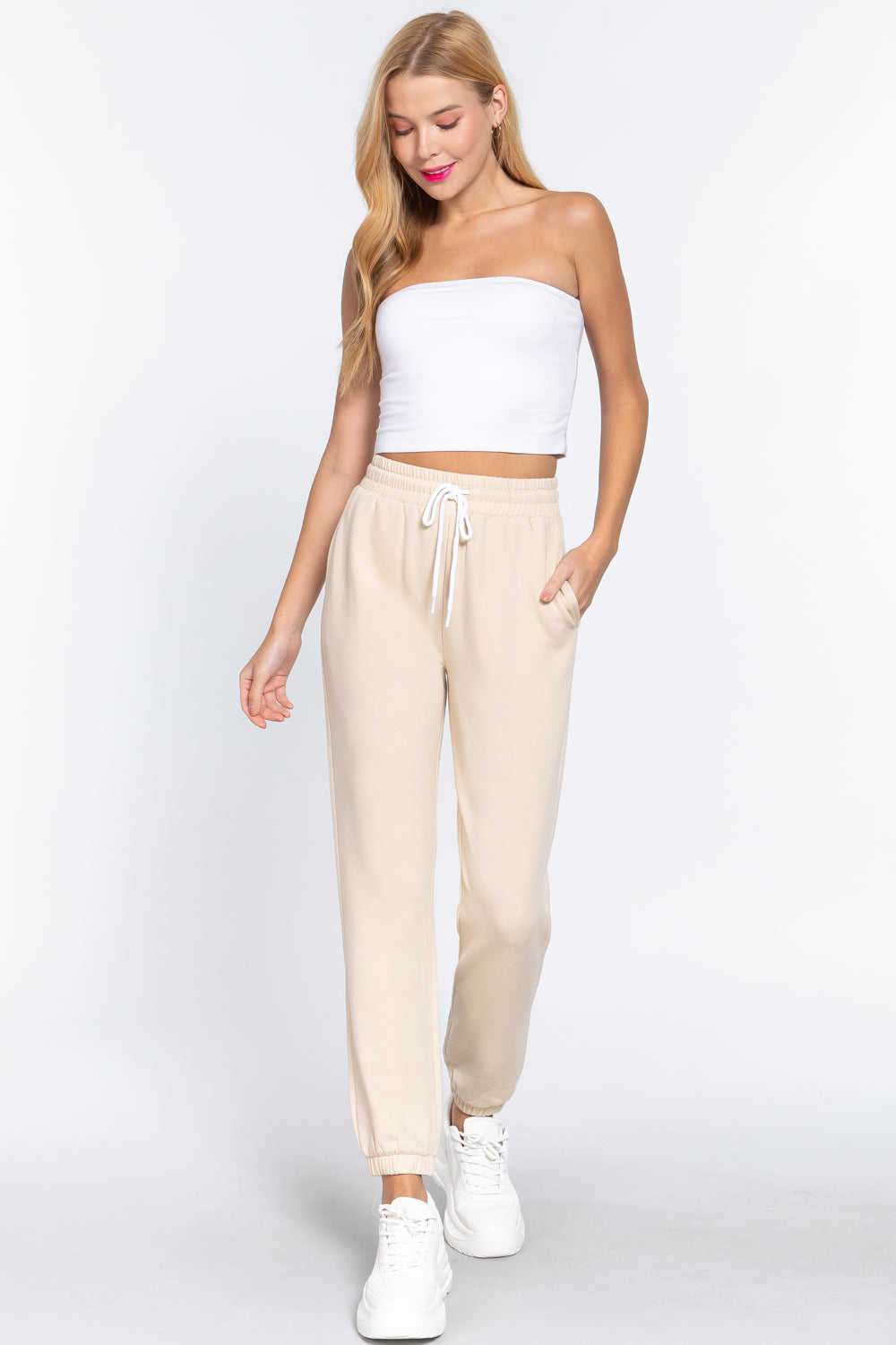 Fleece French Terry Jogger Smile Sparker