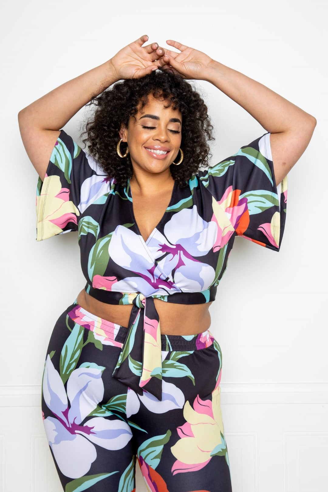 Flower Jogger & Top Set Smile Sparker