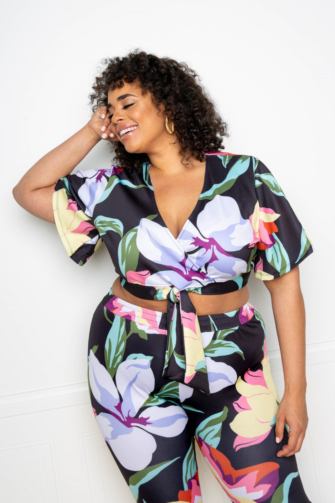 Flower Jogger & Top Set Smile Sparker