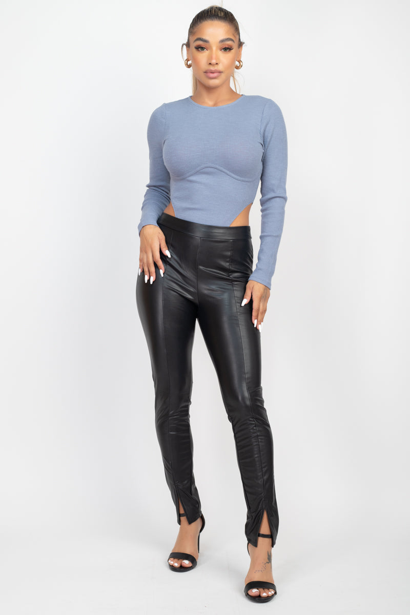 High Leg Underwire Bodysuit Smile Sparker