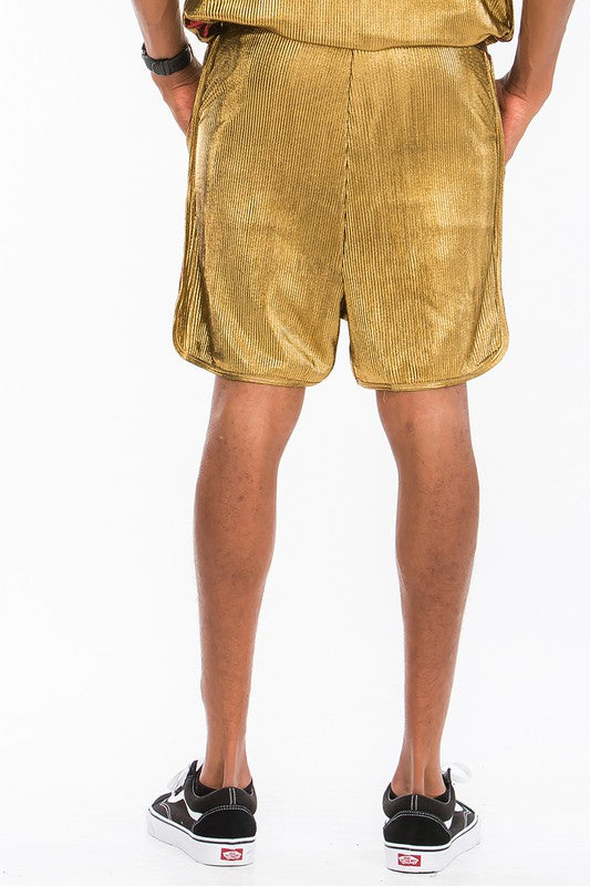 METALLIC FLICK SHORTS Smile Sparker