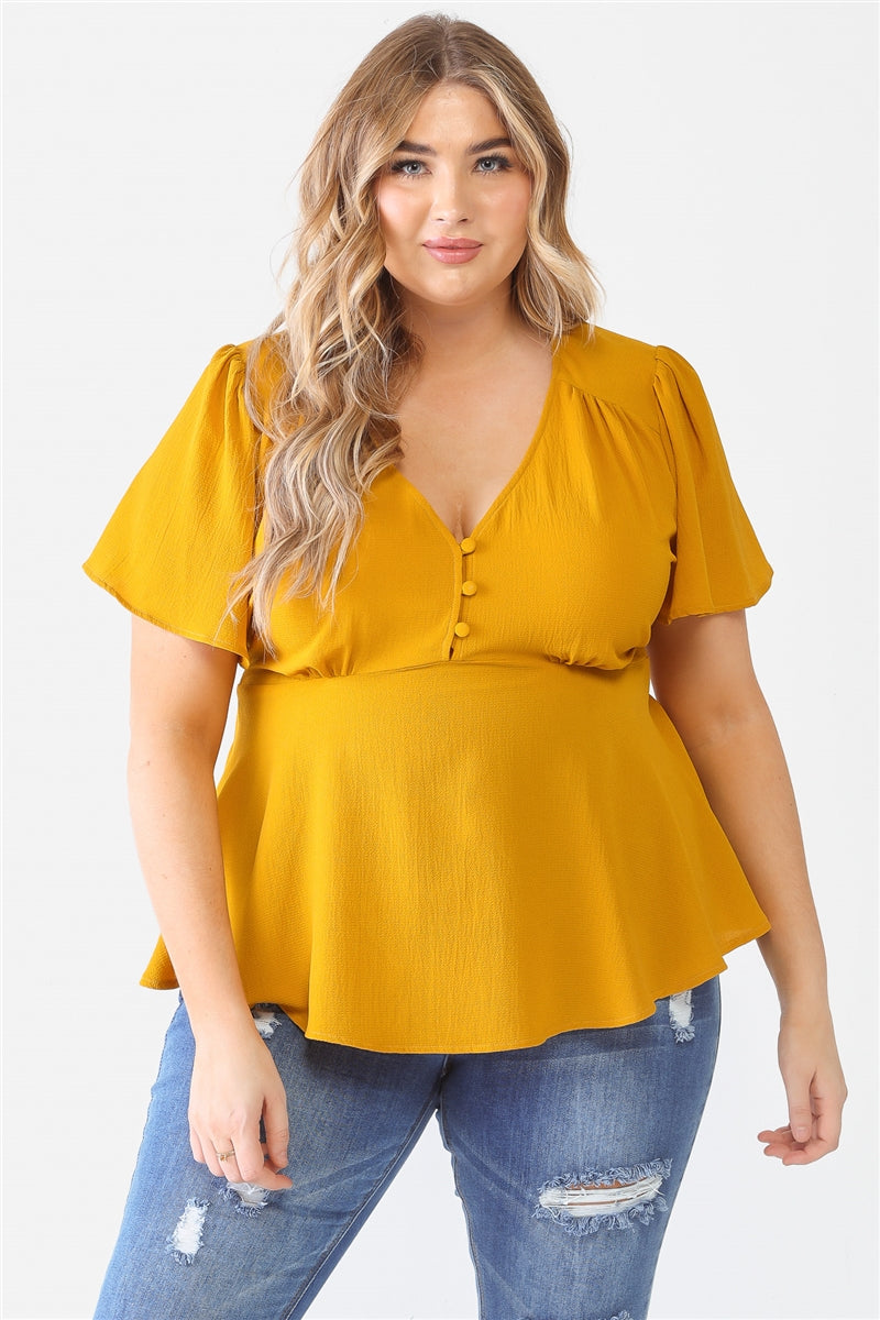 Plus Tie Detail Flare Top Smile Sparker