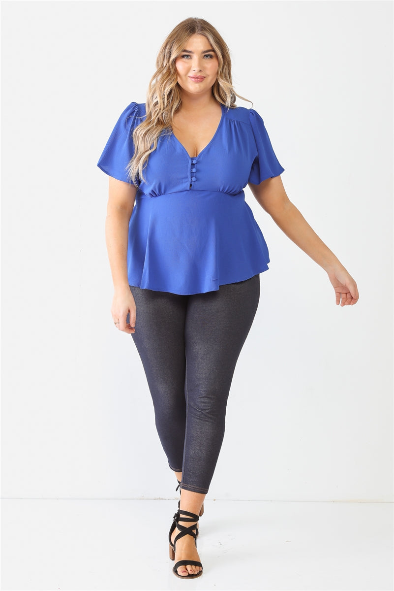 Plus Tie Detail Flare Top Smile Sparker
